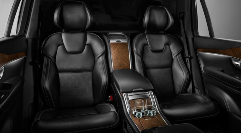 XC90 backseat